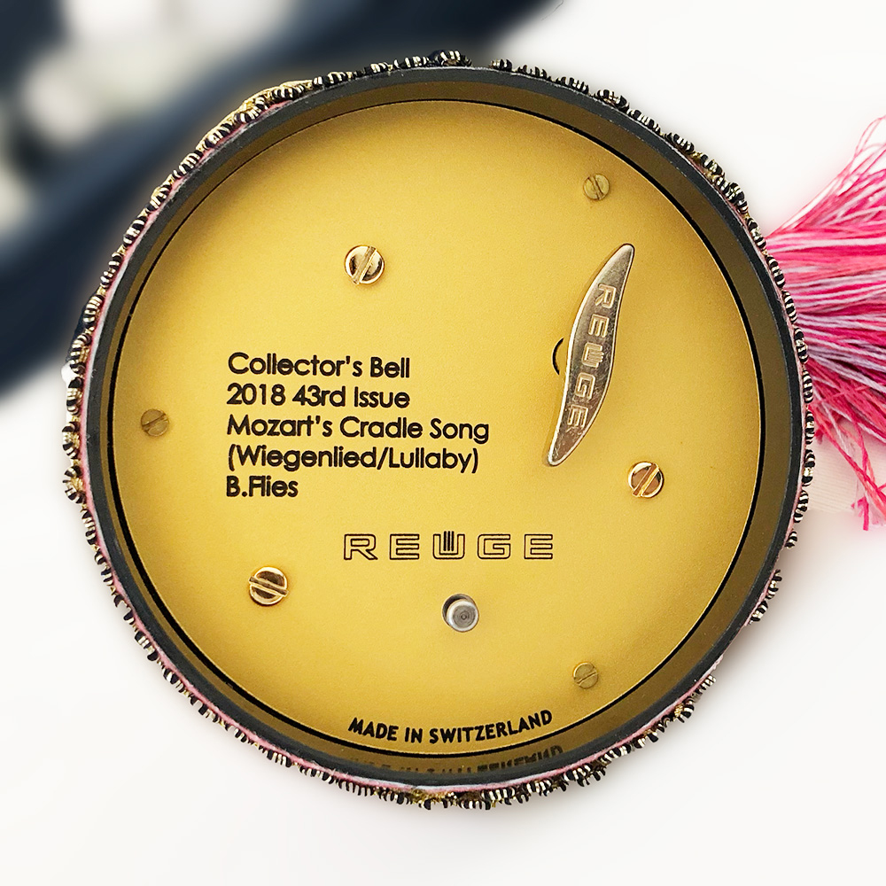 リュージュ REUGE オルゴール 22弁 コレクターズベル 2018年