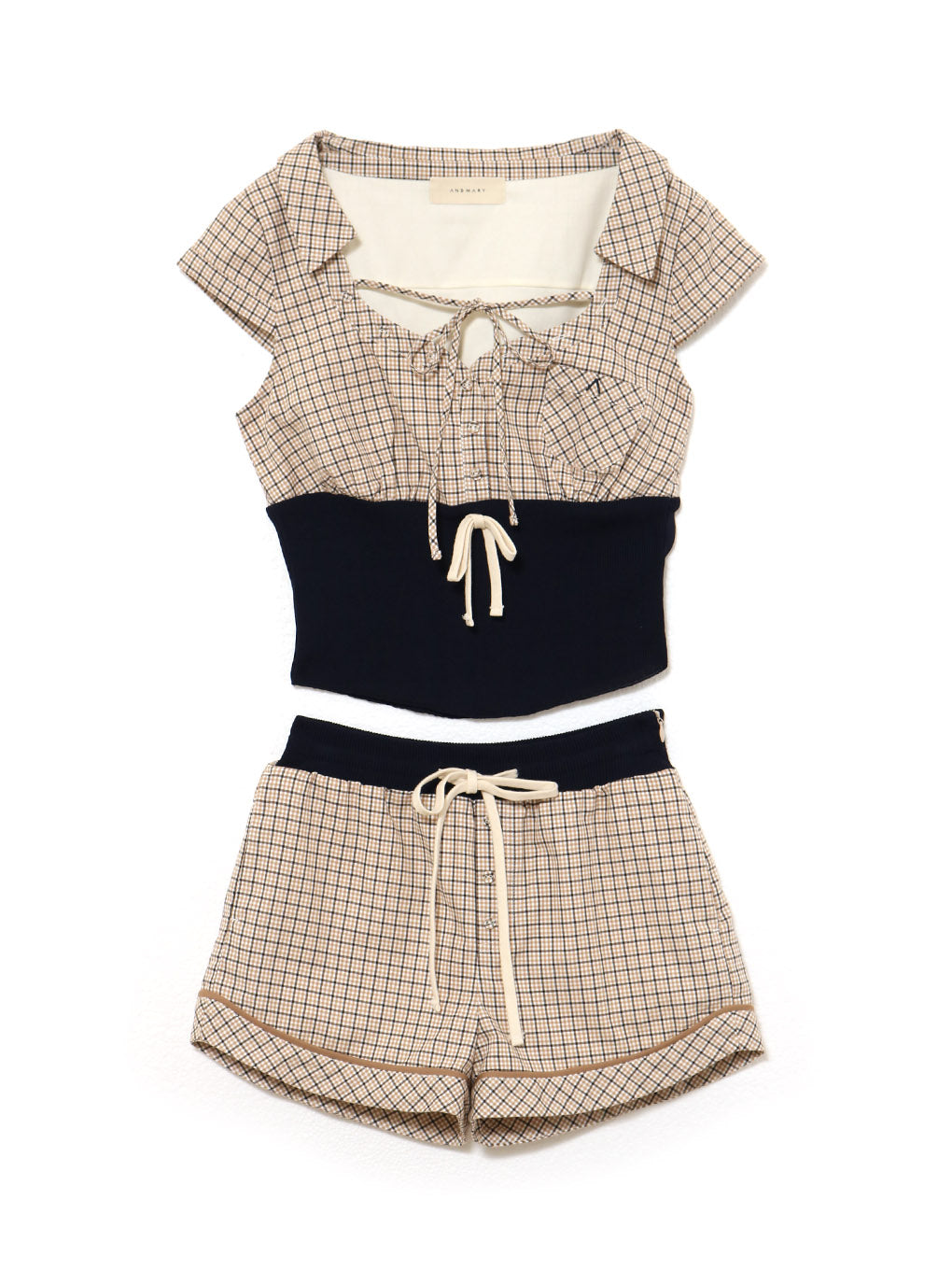 ANDMARY】Sandra check set up