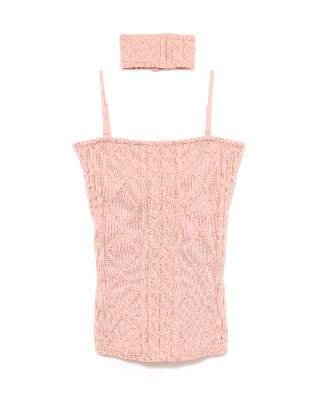 ANDMARY】Vera knit bare tops