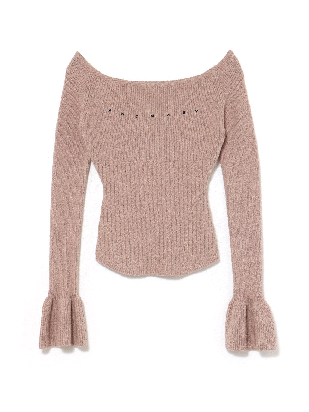 ANDMARY】Flora knit tops