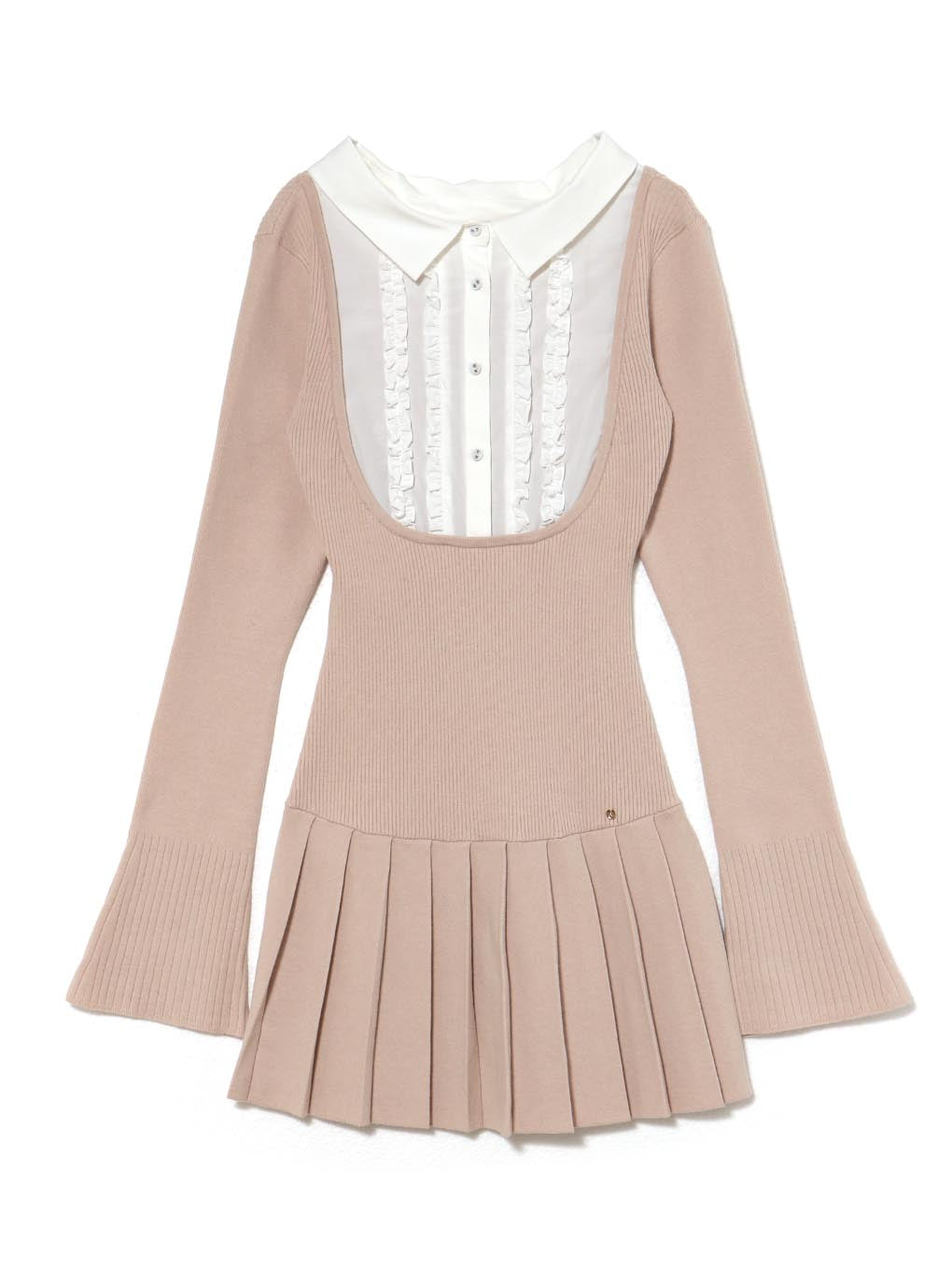 ANDMARY】Lotta frill mini dress