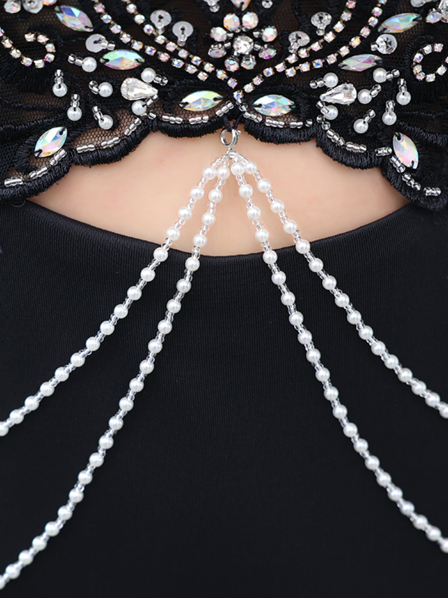 AngelR [エンジェルアール] アッパーフラワー / パールチェーン