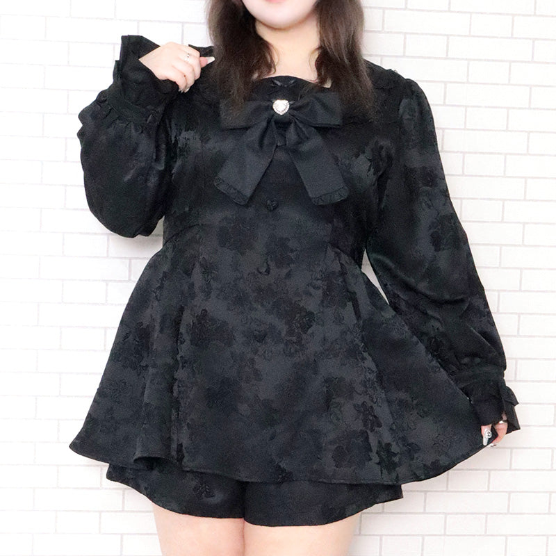 大きいサイズ レディース｜サテンジャガードの悪魔ちゃんの