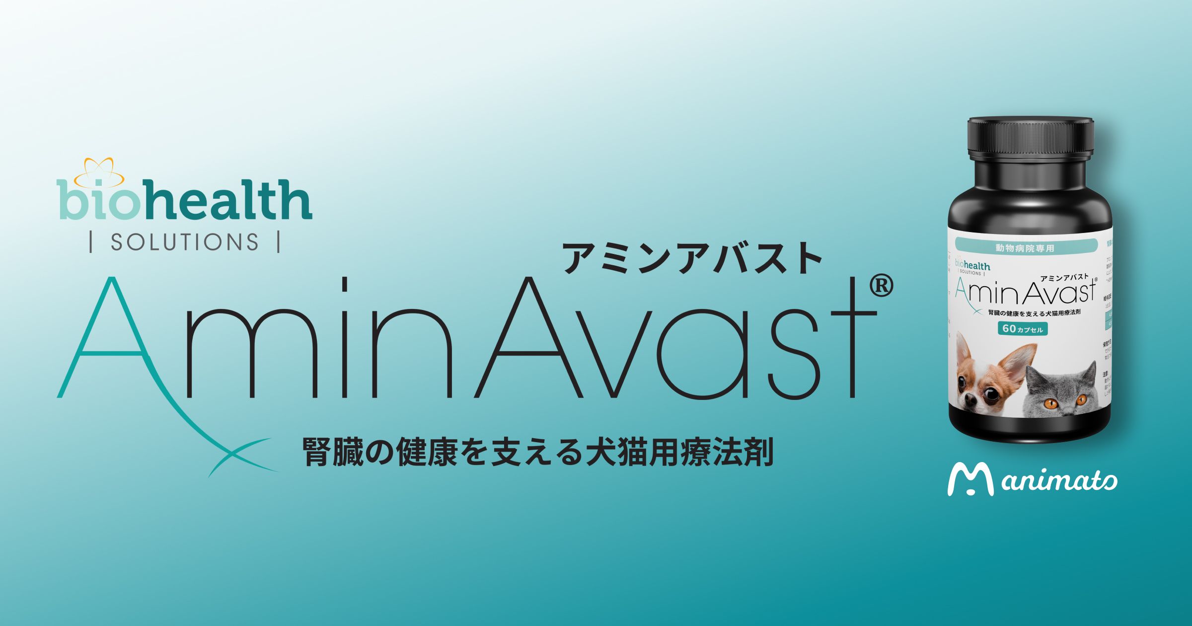 アミンアバスト | 腎臓の健康をサポートする特許成分のアミノ酸