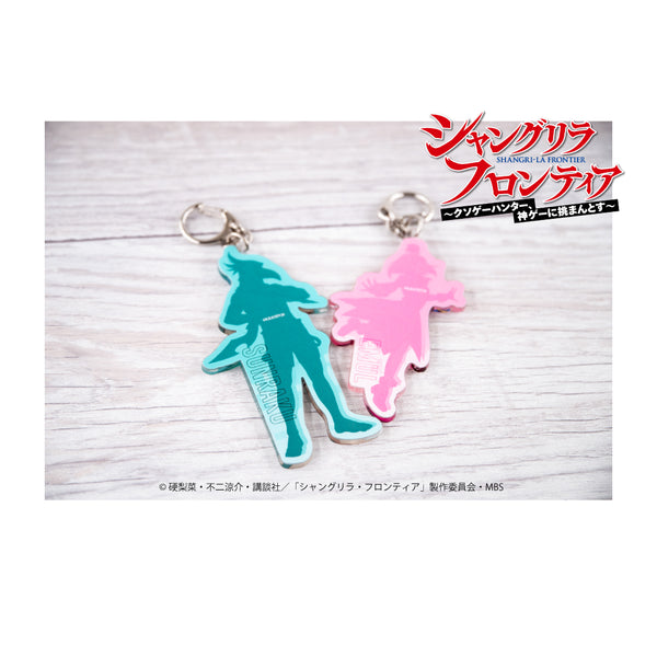 シャングリラ フロンティア 特製短冊型アクリルキーホルダー 4個セット
