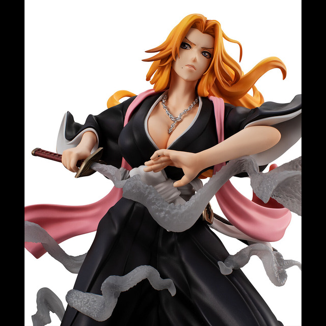 BLEACH」松本乱菊“唸れ 灰猫”――「始解」シーンがフィギュアに