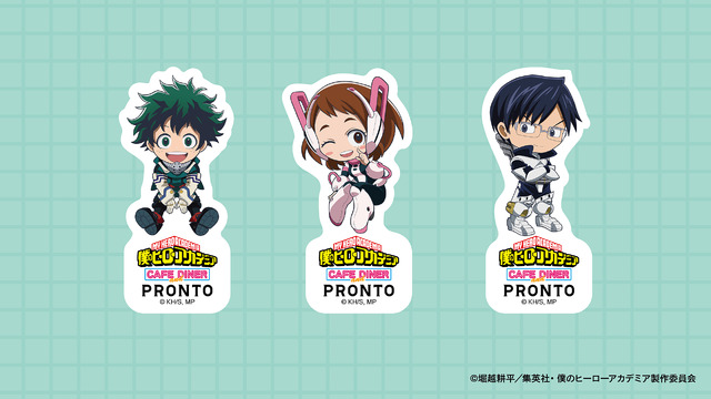 ヒロアカ」爆豪勝己、轟焦凍らの“個性”がパスタに♪「プロント」の