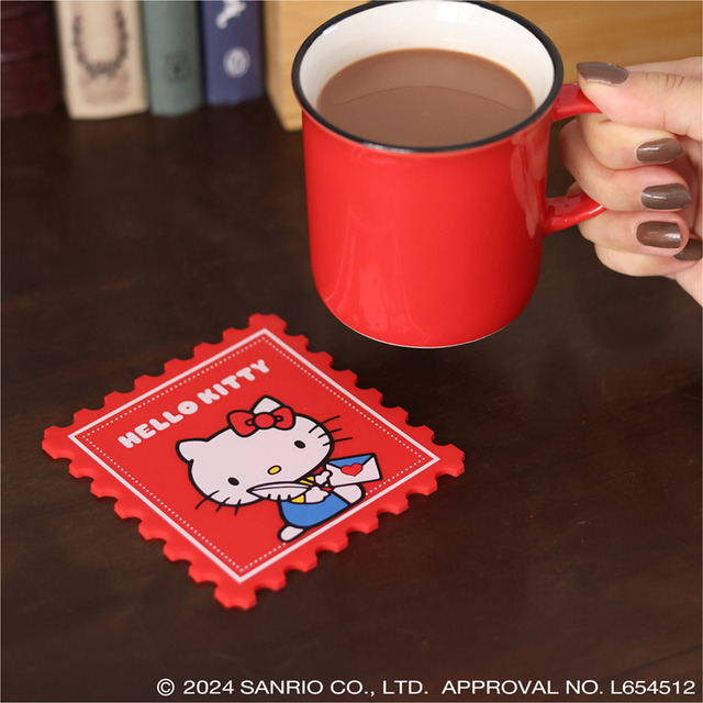 ハローキティ」70年代アートがキュート♪ 文房具5アイテムが郵便局の