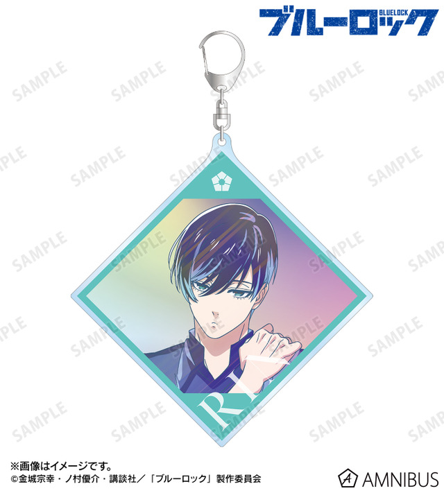 ブルーロック」潔世一や糸師凛たちが試合に備える！ オーロラ缶バッジ