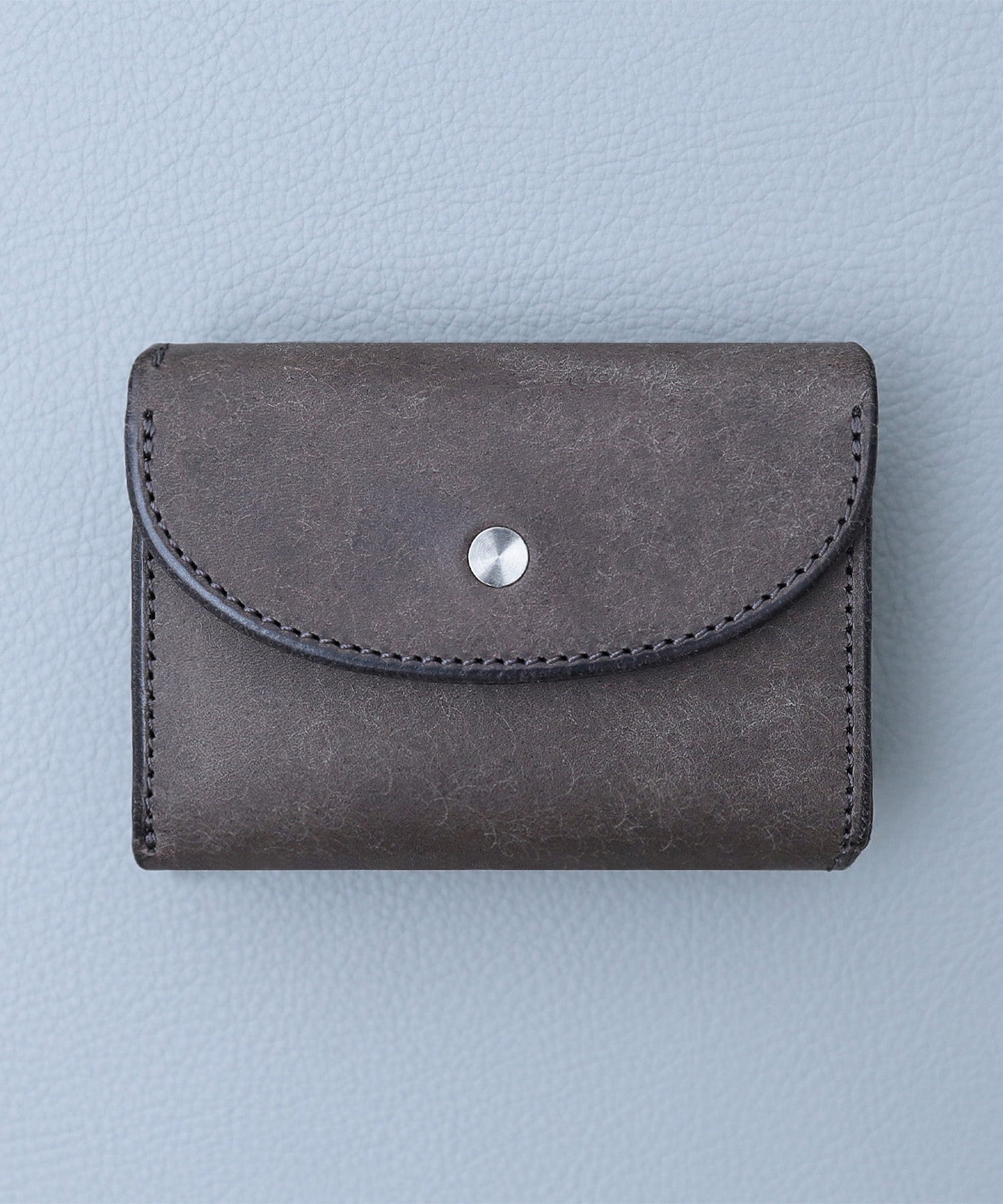 Iru×IKENOHATA GINKAWATEN】MARGOT LEATHER COMPACT WALLET – ANLIO