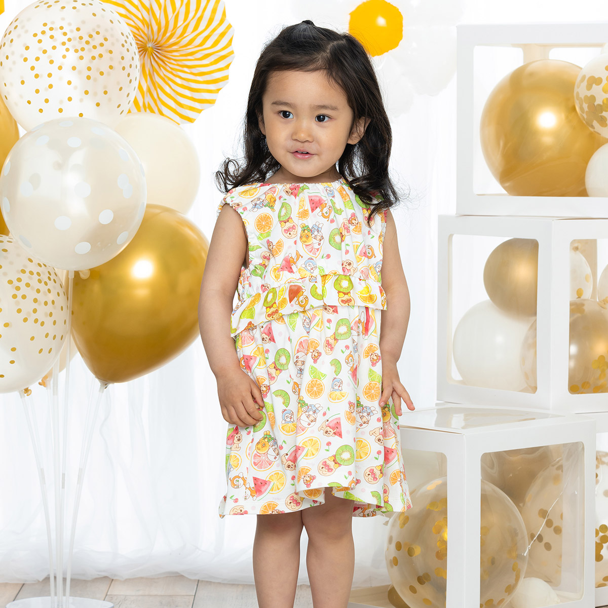 フルーツ総柄ワンピース｜アイテム｜アンパンマンキッズコレクション