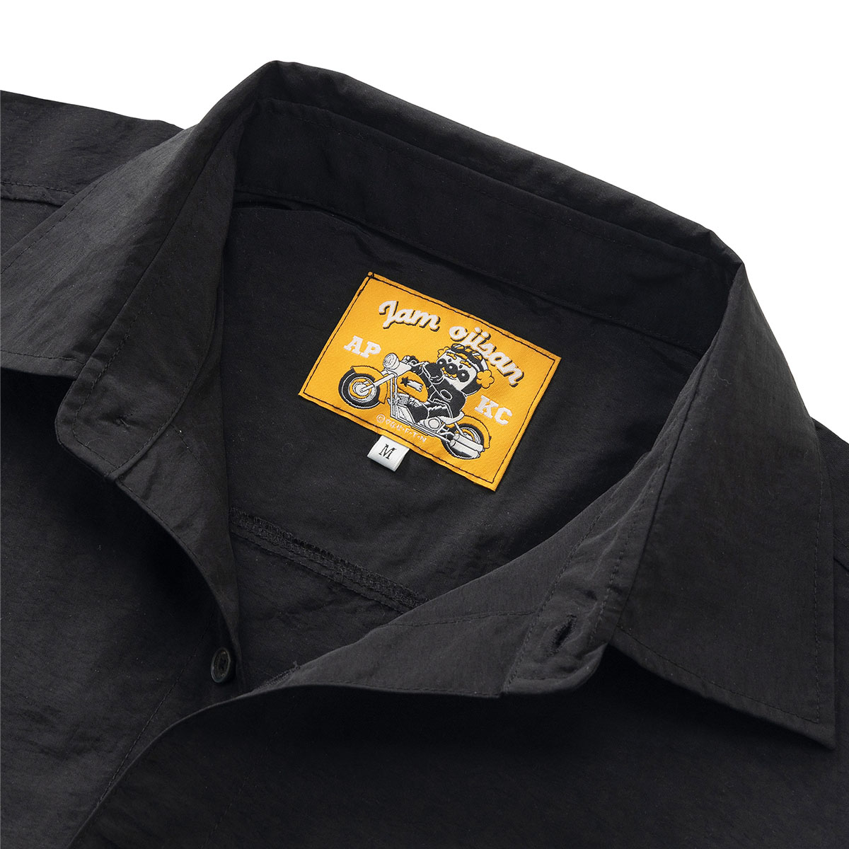 ジャムおじさんバイク刺繍シャツ 大人｜アイテム｜アンパンマンキッズ