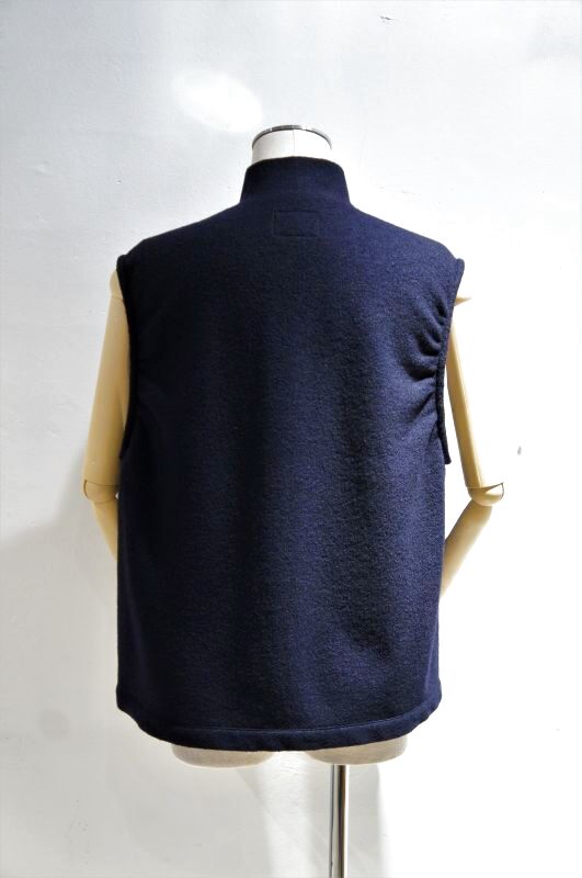 STILL BY HAND（スティルバイハンド） ウールパイルジップベストの通販