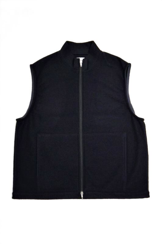 STILL BY HAND（スティルバイハンド） ウールパイルジップベストの通販