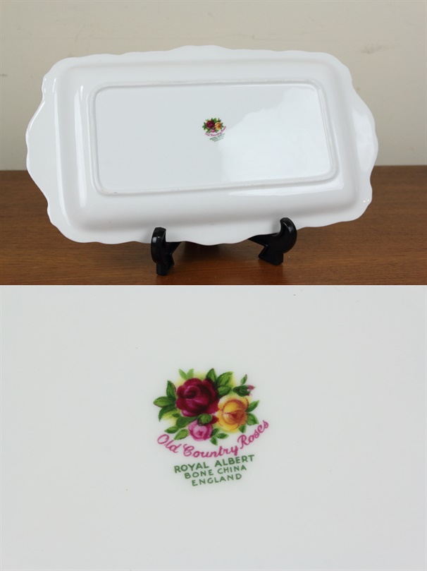 ロイヤルアルバート ROYAL ALBERT オールドカントリーローズ 角皿