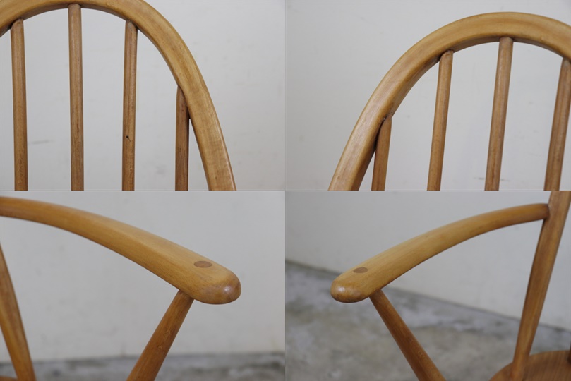イギリス アーコール ercol クエーカーアームチェア さ7-3