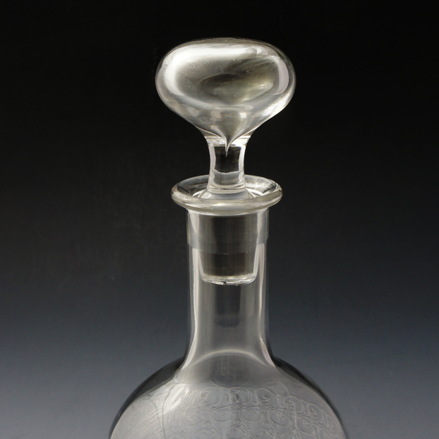 オールドバカラ「ローハン ROHAN デカンタ 高さ29.5cm」《アンティック