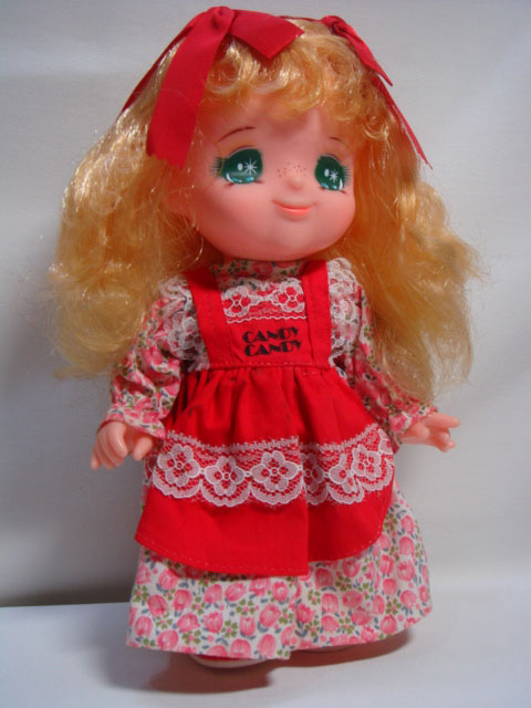 カワイイ☆キャンディキャンディ ソフビ人形 ポピー製