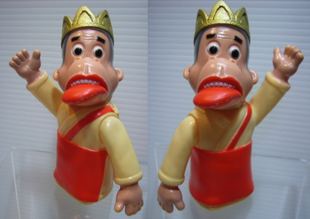 レア☆美品 ポピー 飛べ孫悟空 ドリフターズ人形劇 ソフビ人形 10.0cm