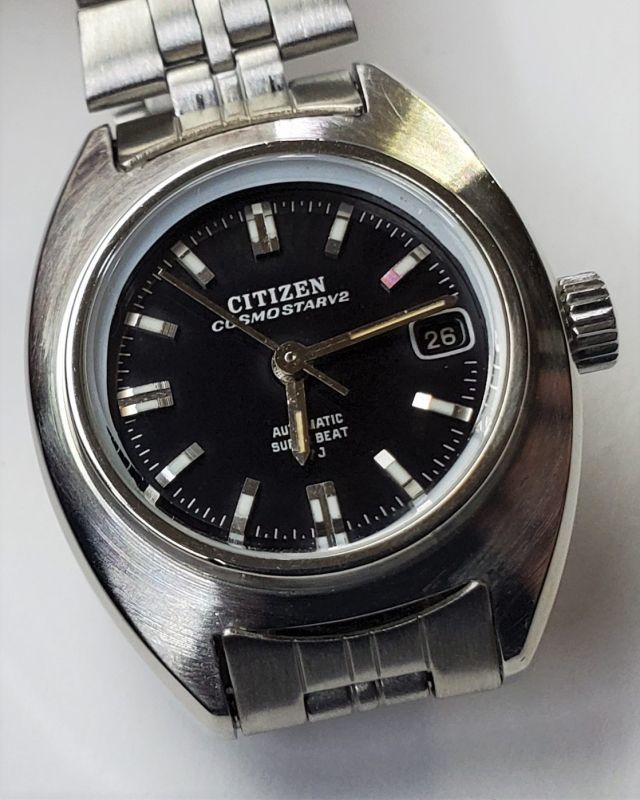 シチズンコスモスターV2・スーパービート・婦人用自動巻き・【1971