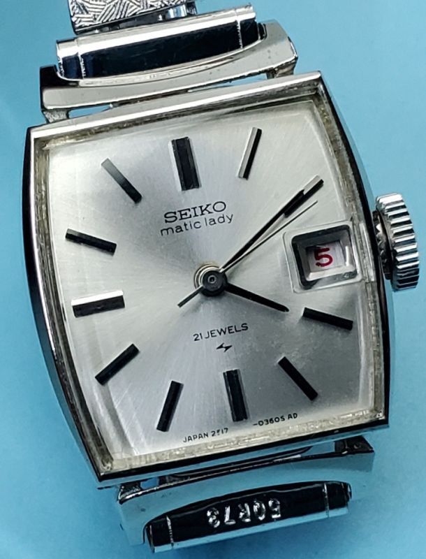 セイコーマチックレディー【タグ付きフルオリジナルデッドストック
