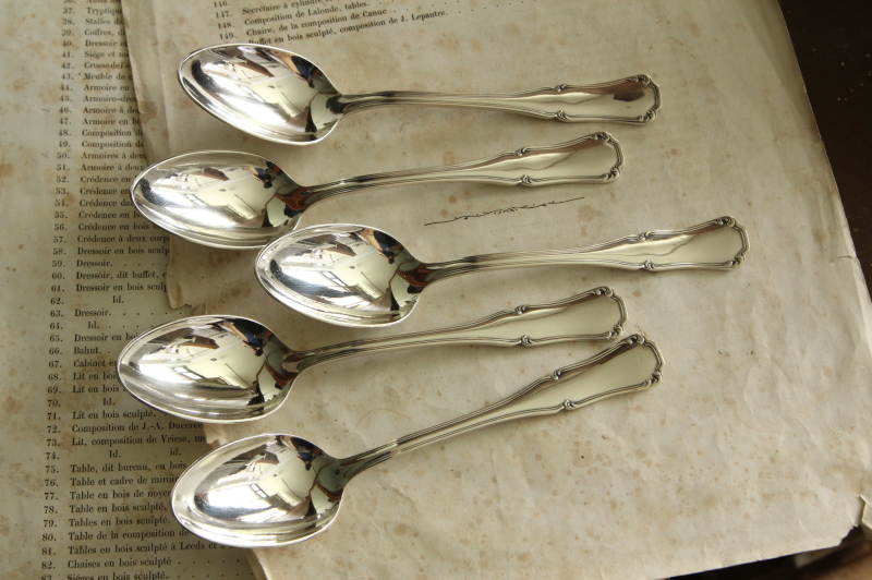 アンティークエルキュイ シルバーカトラリー テーブルナイフ＆フォーク