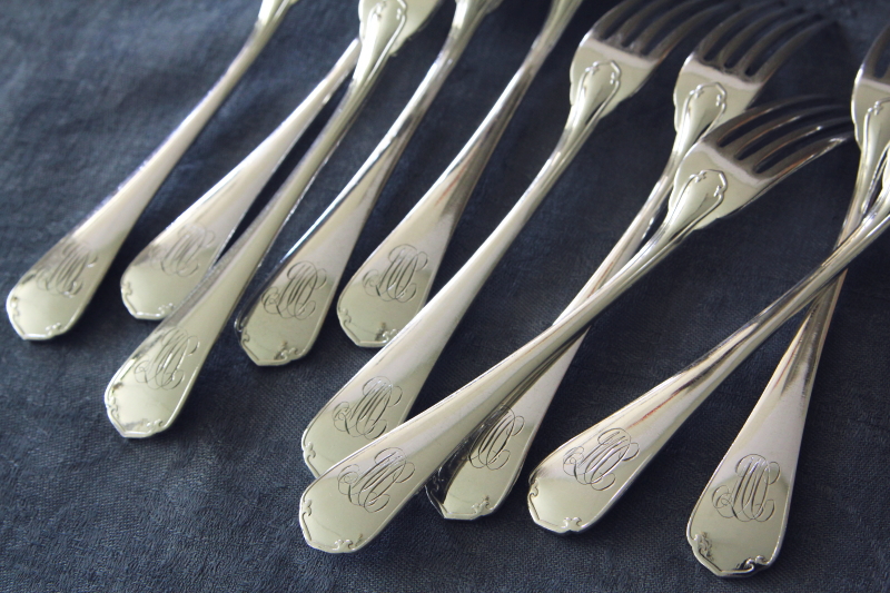 アンティーククリストフル christofle シルバーテーブルディナー