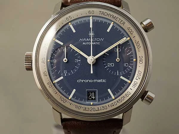 HA-6024| ハミルトン クロノマチック Cal.11 世界初自動巻クロノグラフ
