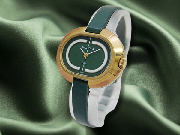 HA-7390| ブローバ ディオール レディース Wネーム Ref.7449 Cal.5BD