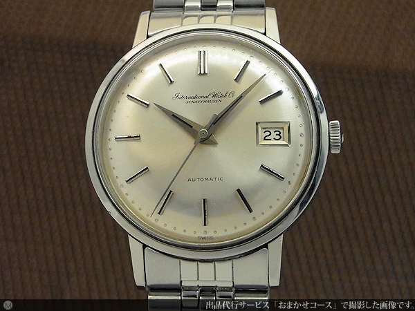 IP-2158| IWC オールドインター Cal.8541 お魚リューズ シルバー