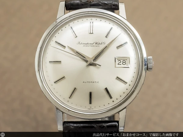 IP-2208| IWC オールドインター Cal.8541 SS オートマチックデイト 魚