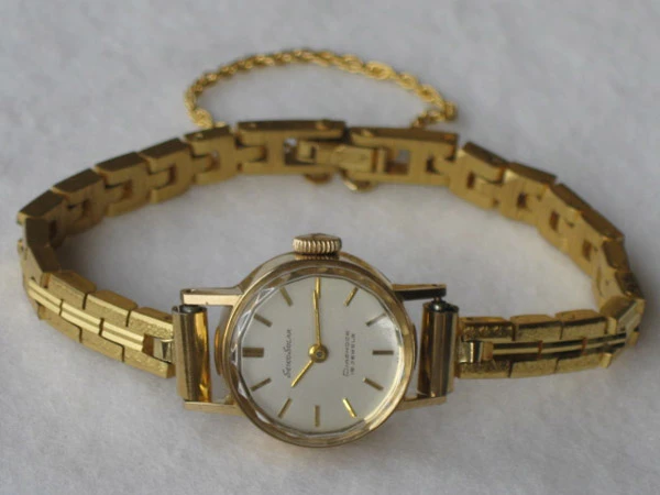 JA-0233| セイコー ソーラー 18K レディース 19石 手巻き SEIKO SOLAR