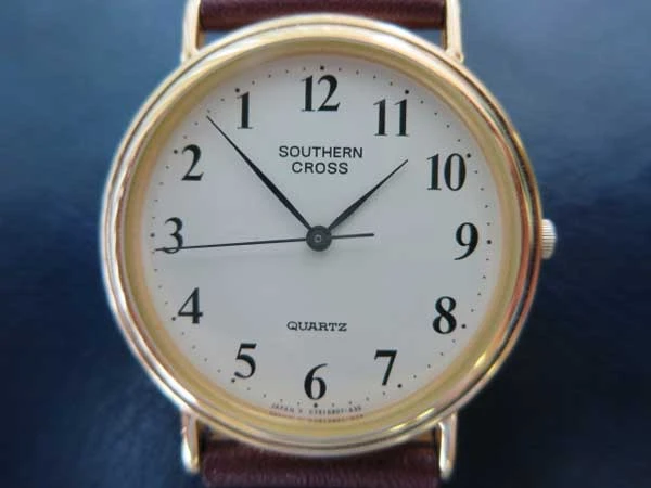 JA-0281| オリエント サザンクロス 逆回転時計 クオーツ レアモデル