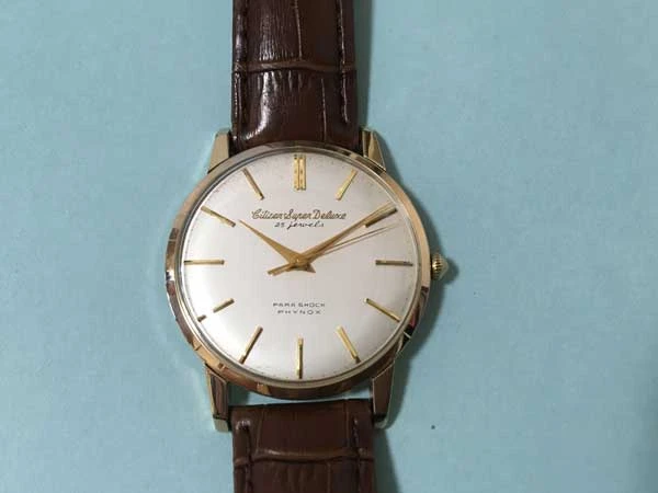 JA-0324| シチズン スーパーデラックス 25石 100µm 浮字 特別調整品