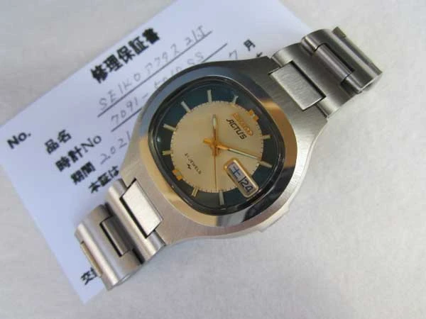 JA-1940| セイコー 7019-5010 アクタス 21石 オーバーホール済み・修理