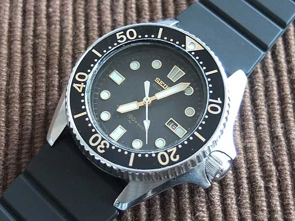 JA-1982| セイコー SEIKO ダイバー 150M 2625-0010 クオーツ ブラック