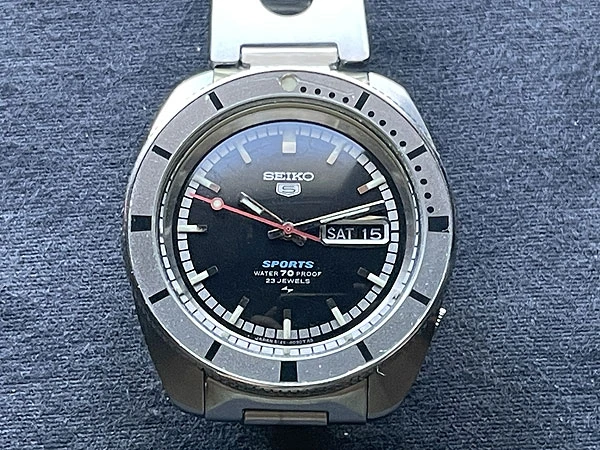 JA-2604| セイコー SEIKO 5 Sports 5126-8090 初代仮面ライダー 本郷猛