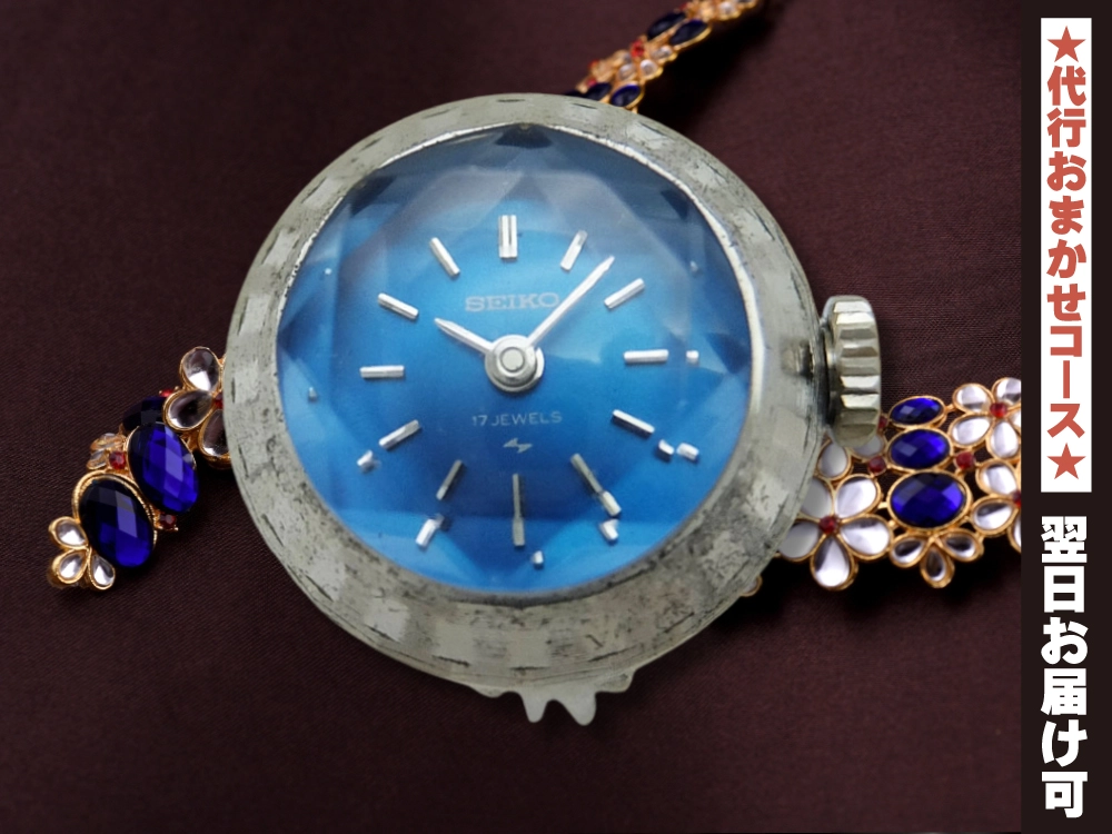 JA-2692| セイコー 指輪 リングウオッチ 11-0290 AWGP ホワイト