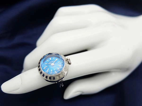 JA-2692| セイコー 指輪 リングウオッチ 11-0290 AWGP ホワイト