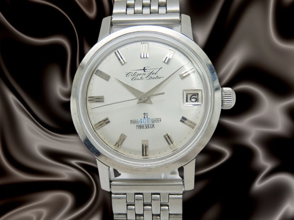 JA-2762| シチズン ジェット オートデーター 21石 AD1407053 SS