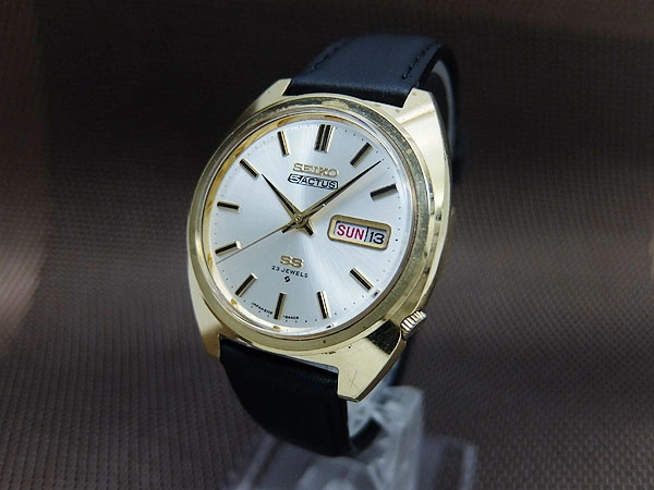 JA-2863| セイコー 5アクタス 23石 6106-8420 SGP/SS シルバーダイヤル