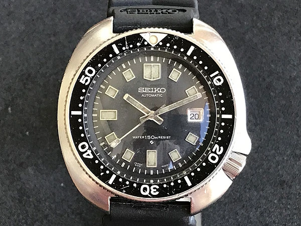 JA-2350| セイコー 通称植村ダイバー セカンドモデル 6105-8110 後期型