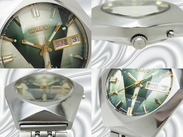 JA-3461| オリエント クロノエース 23石 Ref.TE429-27960 SS 変わり