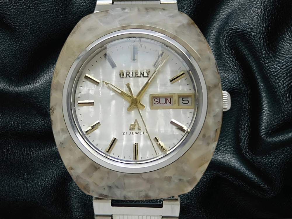 JA-3080| オリエント クロノエース ハイカラーフォーカス DX 21石 Ref