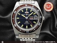 JA-3114| オリエント スリーエース デラックス キングダイバー 21石