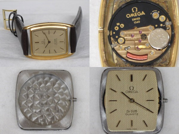 オメガ デビル OMEGA DEVILLE QUARTZ Cal.1365 クオーツ | アンティー