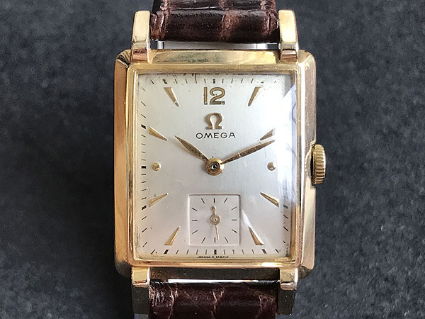 O-7959| オメガ レクタンギュラー 14K Gold Filled スモールセコンド