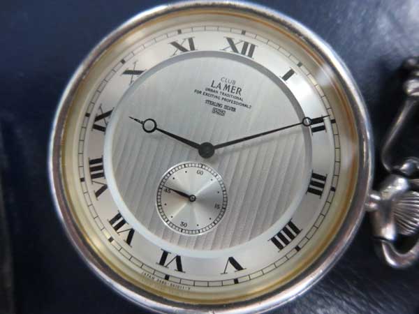 JA-0644| シチズン クラブ・ラメール 懐中時計 スターリングシルバー