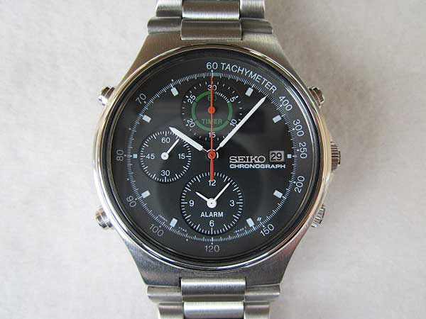 セイコー スピードマスター 7T42-6A10 美品 クロノグラフ アラーム
