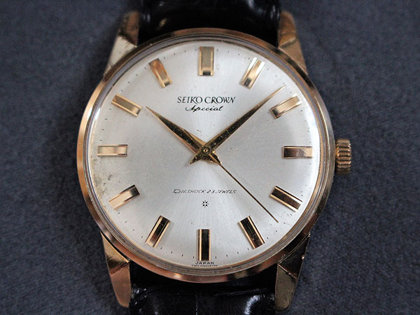 JA-2569| セイコー クラウンスペシャル SD文字盤 14KGF バックステン